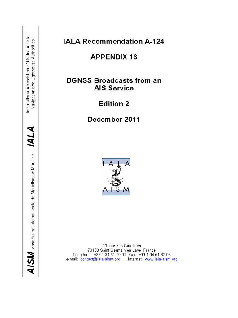 Providing DGNSS Corrections Through AIS Requirements, System Design