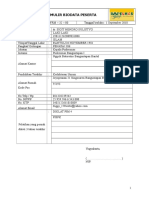 Form Biodata Peserta 2019