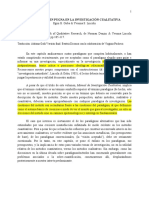 6. Investigacion Alternativa Por Una Distincion Entre Posturas Epistemologicas y No Entre Metodos - Pablo Paramo & Gabriel Otalvaro