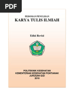 Download Pedoman Penulisan KTI Jurusan Gizi by Iman Jaladri SN40776700 doc pdf