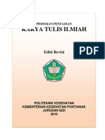 Download Pedoman Penulisan KTI Jurusan Gizi by Iman Jaladri SN40776700 doc pdf