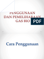 Cara Penggunaan Biogas Sederhana