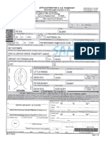 Passport DS-11 Sample