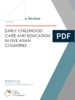 2016 - 6) Early Childhood Care and Education in Five Asian Countries A Literature Review 20160719