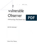The vulnerabe observer