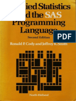 Applied Statistics and the SAS Language.pdf