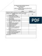 Lista de Cotejo para Evaluar Portafolio de Evidencias