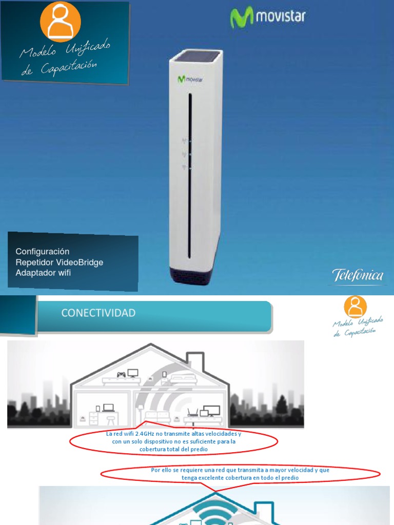 Señal Wifi Como Configurar Repetidor De Movistar Fibra Ptica