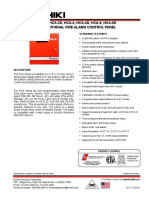 HCA-2 - 4 - 8 and D Series Conventional Panel - Datasheet