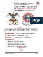 Comedero y Bebedero para Perros (Autoguardado) - 1