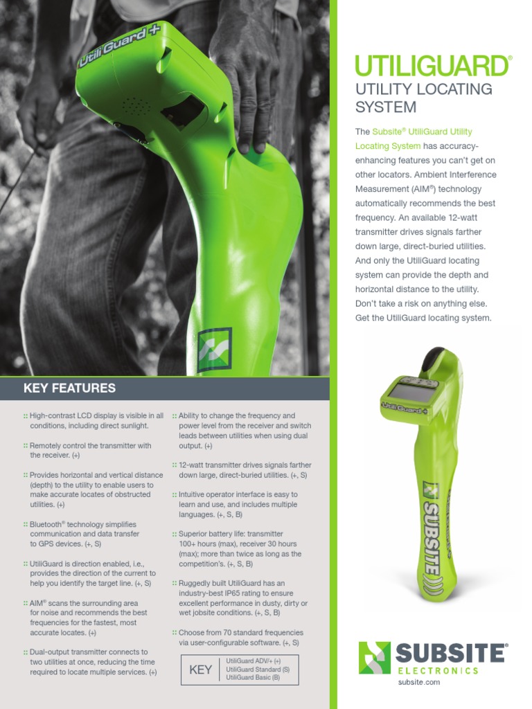 Subsite Utilityguard | PDF | Hertz | Transmitter
