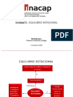 Clase 19 Unid. 5 Equilibrio Rotacional