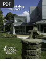 Download LTSP Catalog 2006-2008 by The Lutheran Theological Seminary at Philadelphia SN4077781 doc pdf