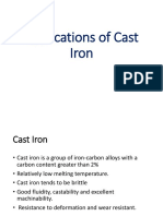 Applications of Cast Iron