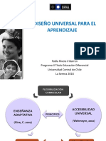 Diseño Universal para El Aprendizaje y Aulas Inclusivas PDF
