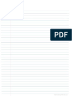 Home Notebook Paper