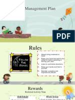 Classroom Management Plan