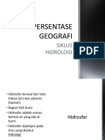 Geografi Siklus Hidrologi