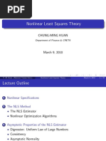 Nonlinear Least Squares Theory - Lecture Notes