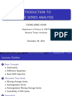 Introduction to Time Series Analysis - Lecture Notes
