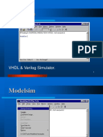 Modelsim: VHDL & Verilog Simulator