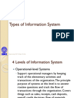 Types of Information System: Engineering Staff College of India
