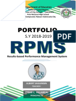 Portfolio: Results-Based Performance Management System