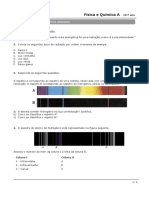 Átomos de Hidrogénio e Espectros de Emissão