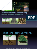 Root Barriers Guide Urban Planting