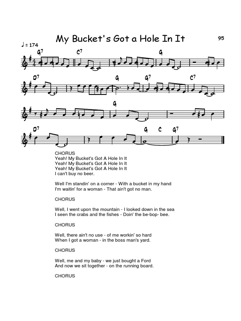 My Bucket's Got A Hole in It BB PDF
