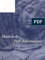 J. Bossy Peace in the Post Reformation