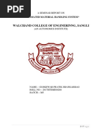 Report On Automated Material Handling System