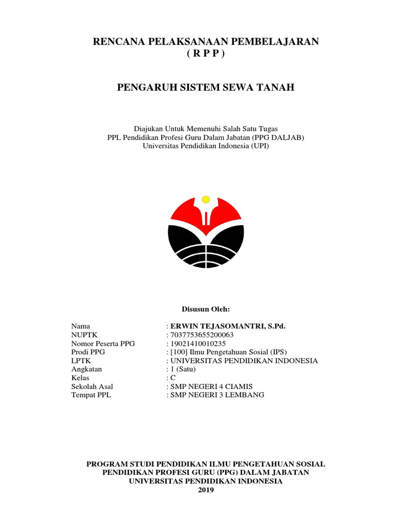 Pengaruh Sistem Sewa Tanah di Indonesia | PDF