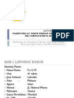 Laporan Kasus (CKD+ISK+Abses Ginjal)