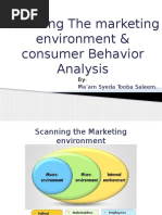 The Consumer Behavior Analysis