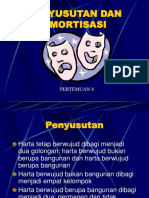 Penyusutan Dan Amortisasi: Pertemuan 8