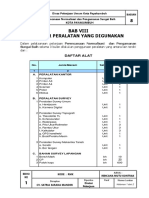 @bag 8 - Daftar Peralatan Yang Digunakan RMK