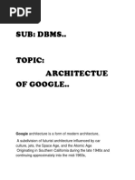 Google Architecture