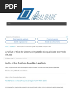 Www Iqualidade Com Br Analise Critica Do Sistema de Gestao Da Qualidade Exemplo de Ata