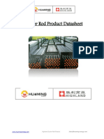 Sucker Rod Datatsheet-Huaming Energy