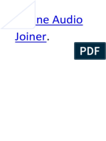 Online Audio Joiner