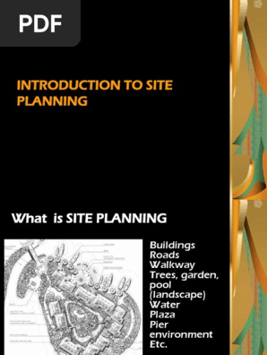 Site Planning 3