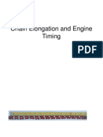 Chain Elongation and Engine Timing