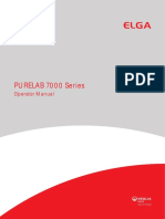 PURELAB 7000 Operator Manual (MANU38745 - Issue 1)