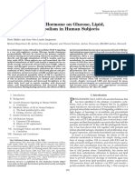 Effects of Growth Hormone on Glucose, Lipid,