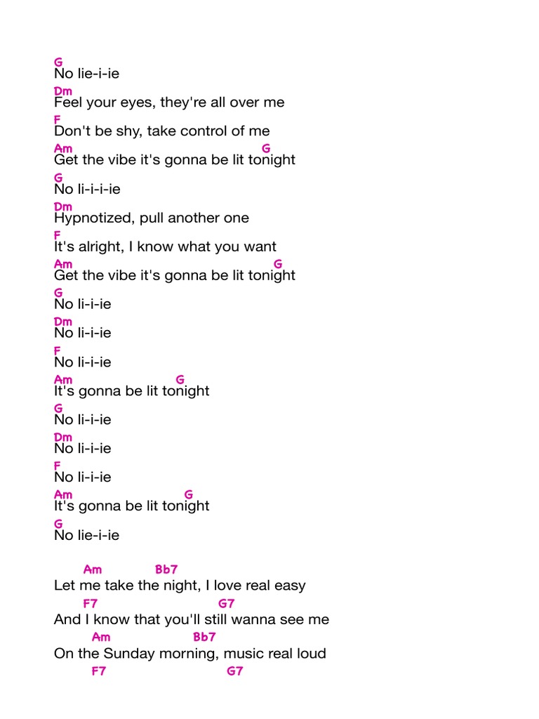 One Kiss No Lie Dua Lipa Pdf Number One Singles Songs Written