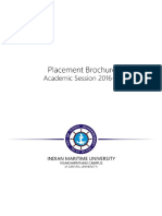 Vizag Campus Placement Brochure For The Session 2016-2017