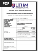 Consolidation Test (E5)