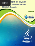 Intro to OOP Through JAVA