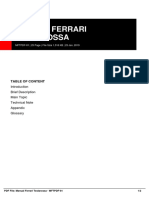 Manual Ferrari Testarossa